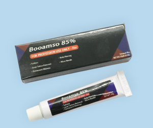 Crème Anesthésiant Booamso 10g - Soulagement Rapide pour Tatouage et Dermaroller - 85% Efficace