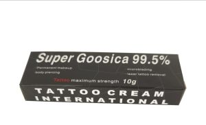 Crème Anesthésique Super Gooscia 10g - Soulagement Rapide pour Tatouage et Dermaroller - 99.5% Efficace