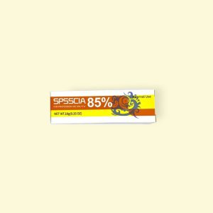 1 Crème Anesthésiante Rapide SPSCIA Jaune 10g 85% pour Tatouage & Dermaroller