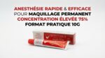 Crème Anesthésiante Rapide Mantualo 10g 85% pour Tatouage & Dermaroller