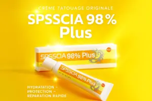 Crème Tatouage Originale 98% SPSSCIA Jaune 10g